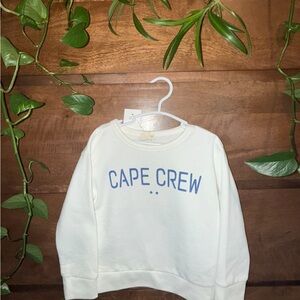 Cape Crew White Sweatshirt
